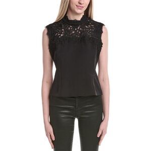 Generation Love Womens  Joya Lace Top, Black